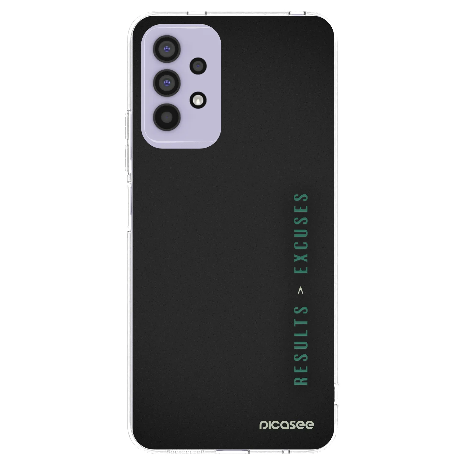 Picasee διαφανής θήκη σιλικόνης Samsung Galaxy A32 4G SM-A325F - Results x Excuses