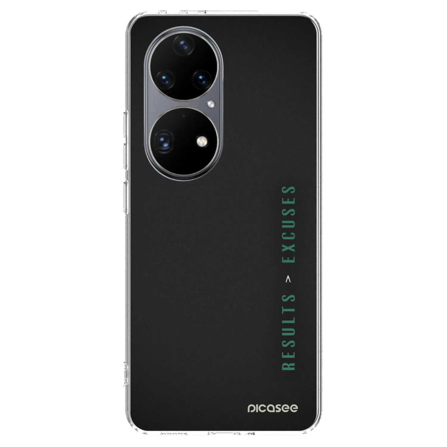 Picasee διαφανής θήκη σιλικόνης Huawei P50 - Results x Excuses