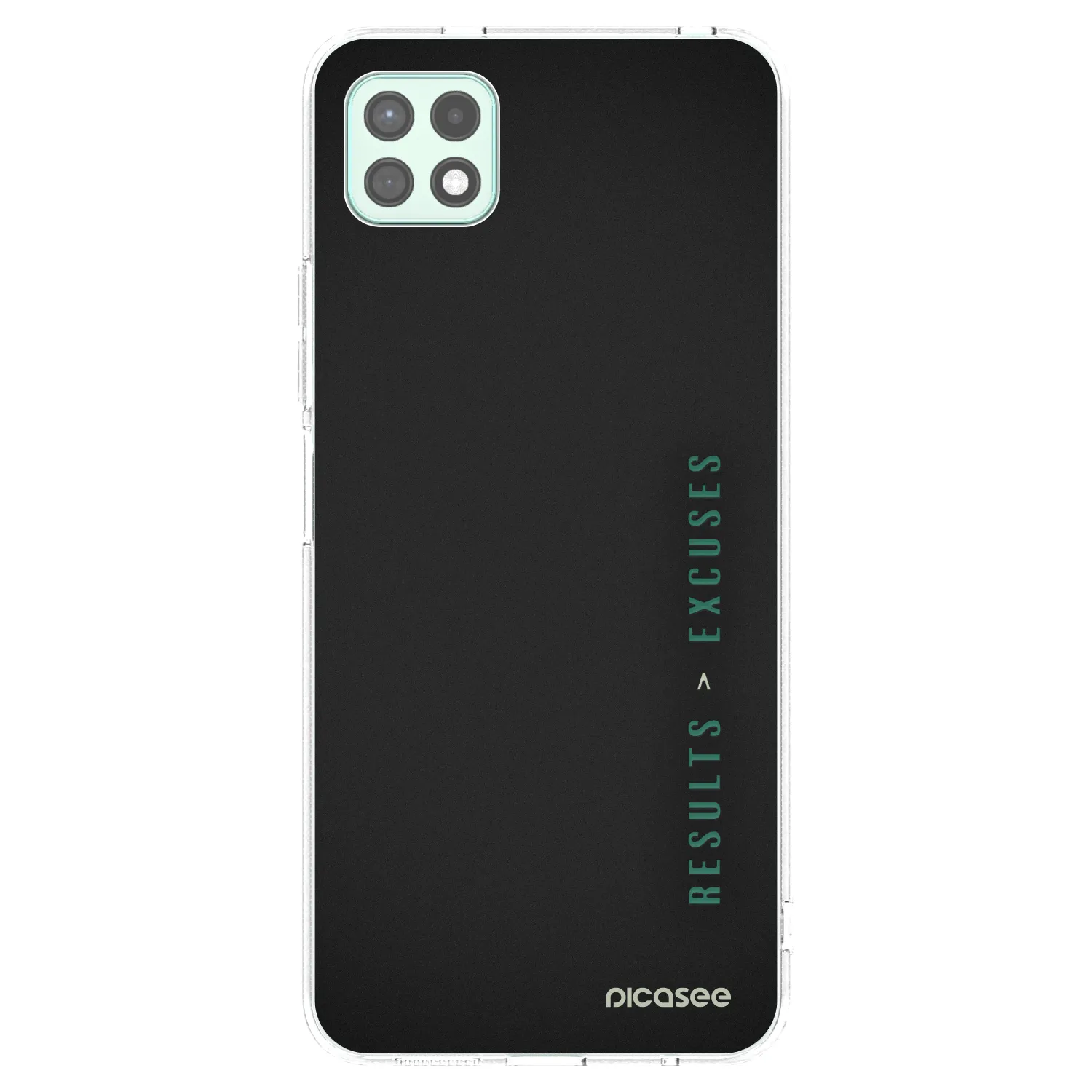 Picasee διαφανής θήκη σιλικόνης Samsung Galaxy A22 A226B 5G - Results x Excuses