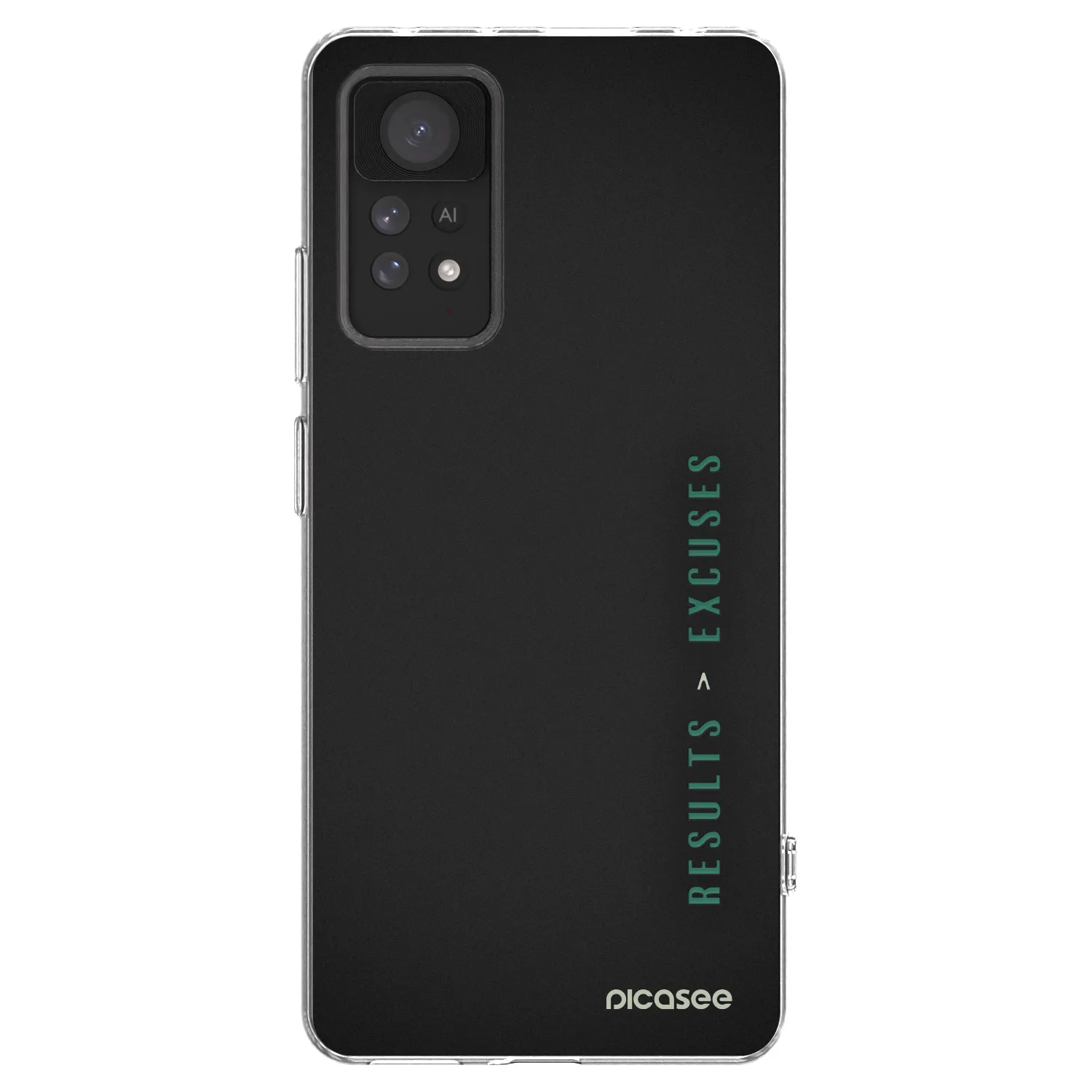 Picasee διαφανής θήκη σιλικόνης Xiaomi Redmi Note 11 Pro 5G - Results x Excuses