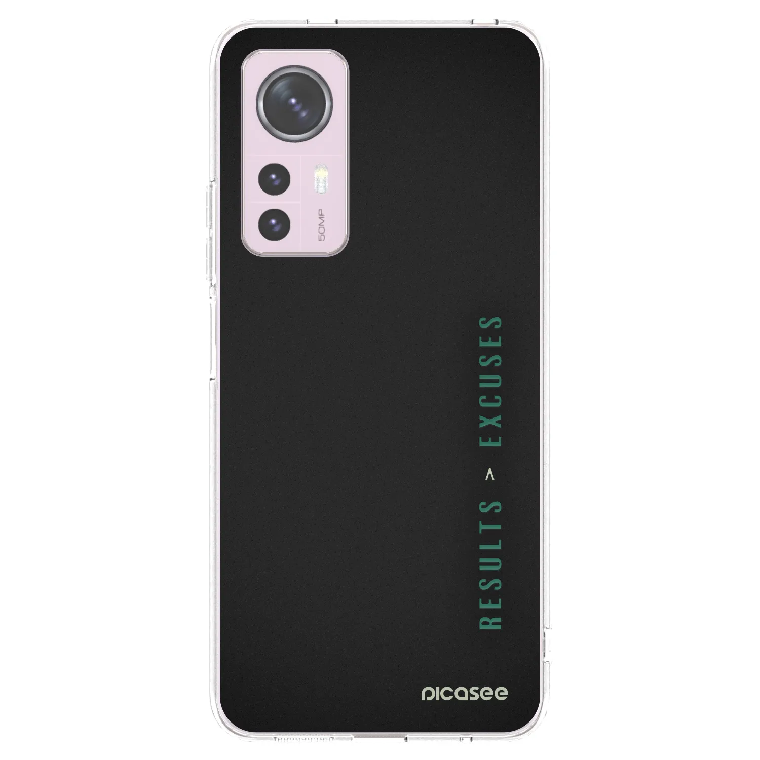 Picasee διαφανής θήκη σιλικόνης Xiaomi 12 - Results x Excuses
