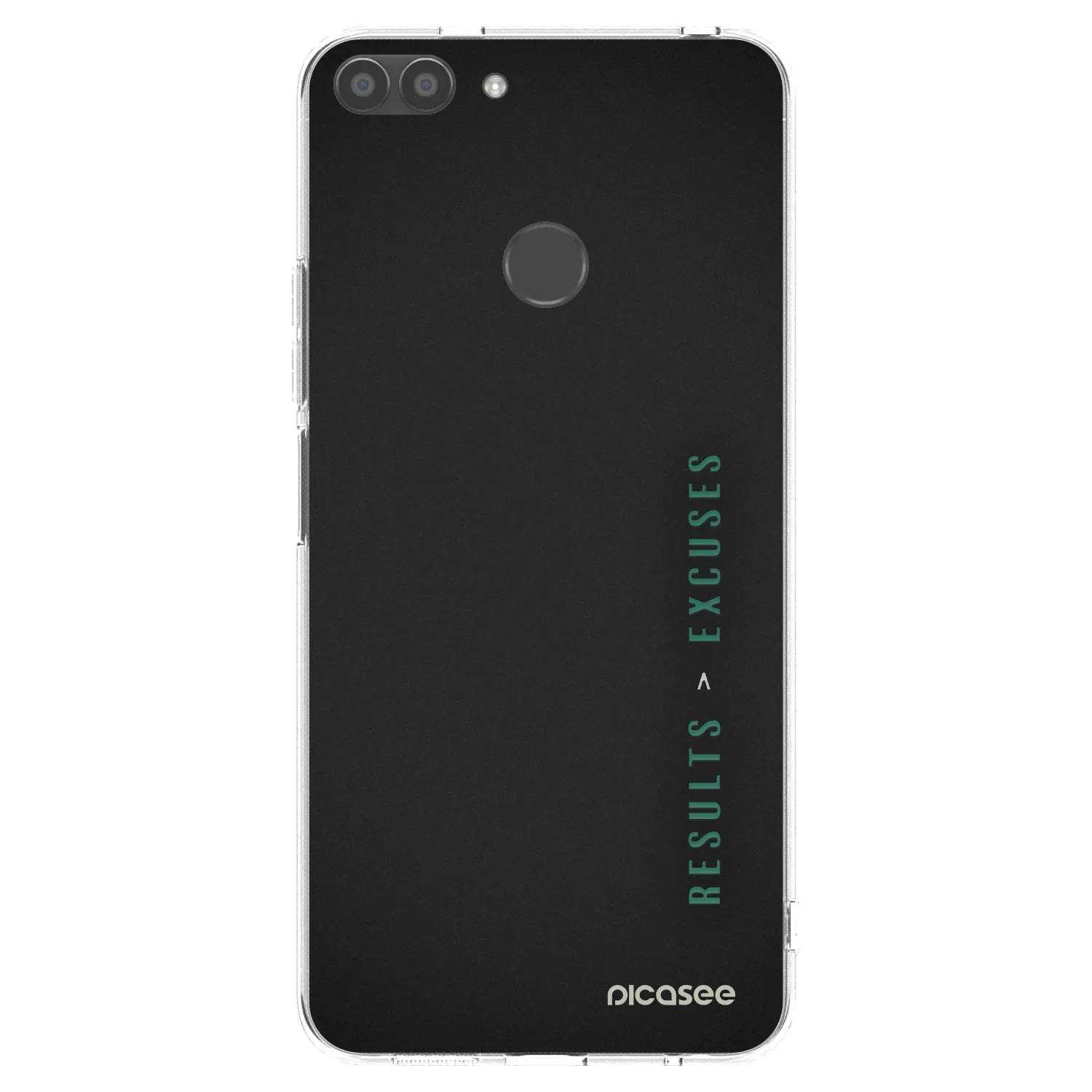 Picasee διαφανής θήκη σιλικόνης Huawei P Smart - Results x Excuses