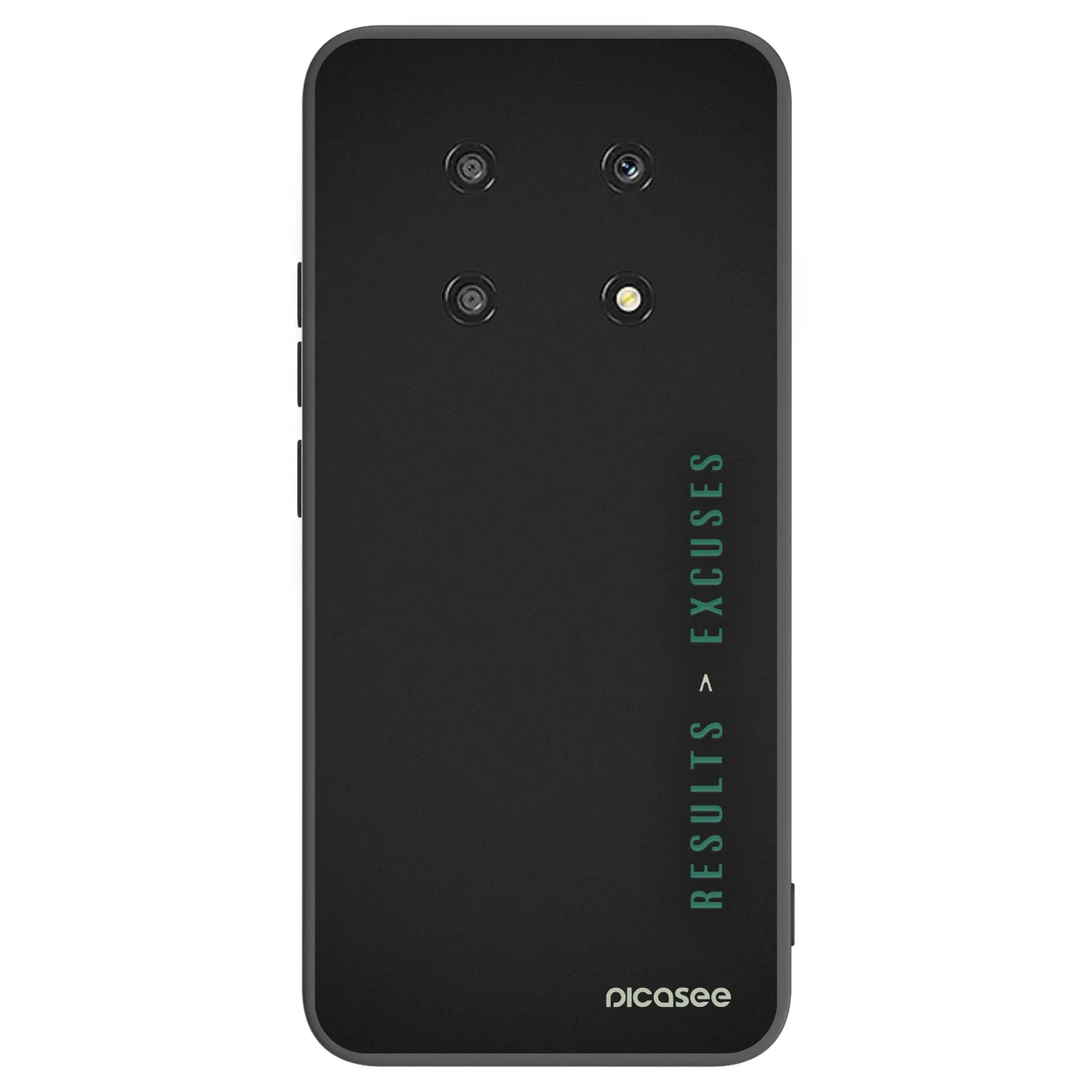 Picasee Μαύρη θήκη σιλικόνης για Honor Magic4 Lite 5G - Results x Excuses