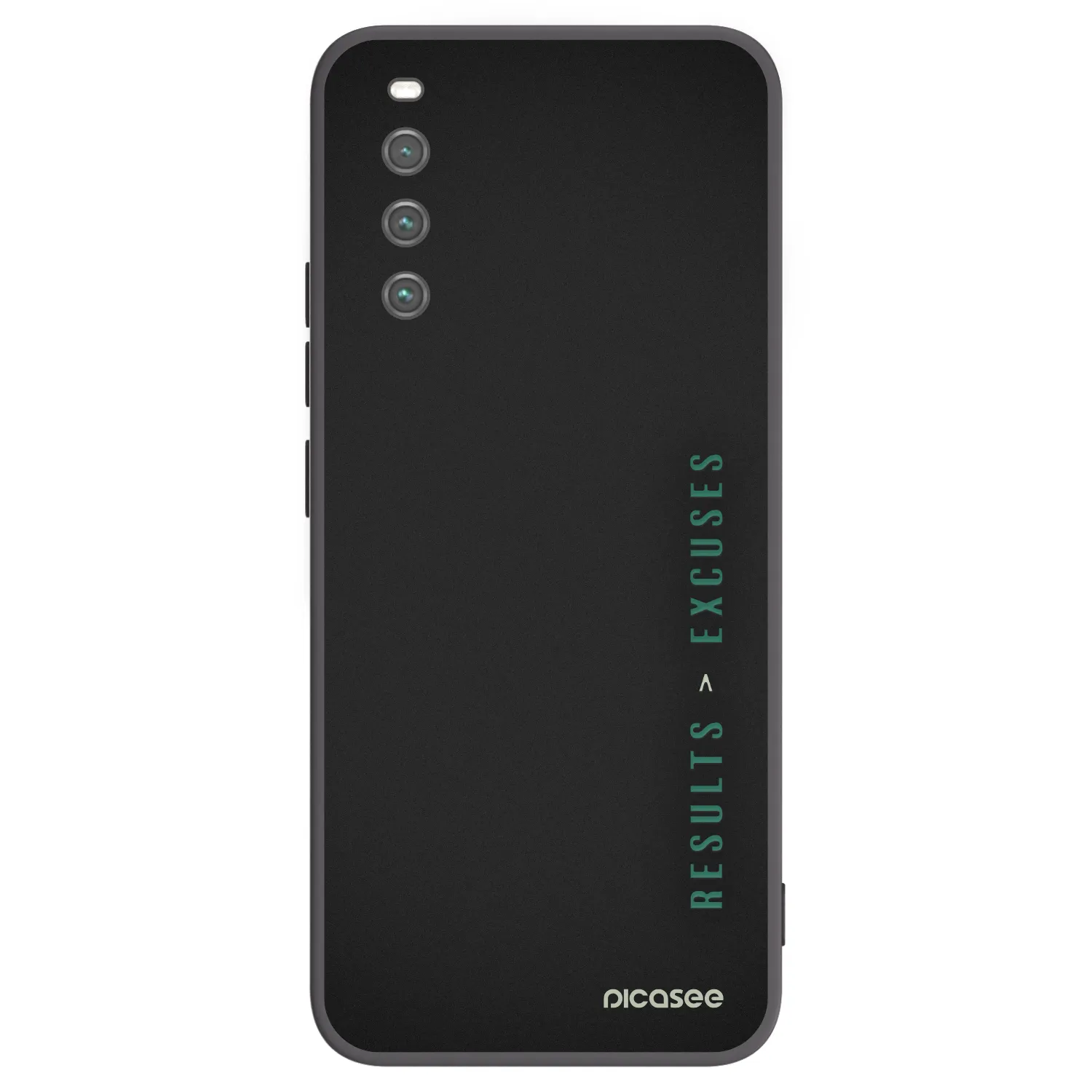 Picasee Μαύρη θήκη σιλικόνης για Sony Xperia 10 IV 5G - Results x Excuses