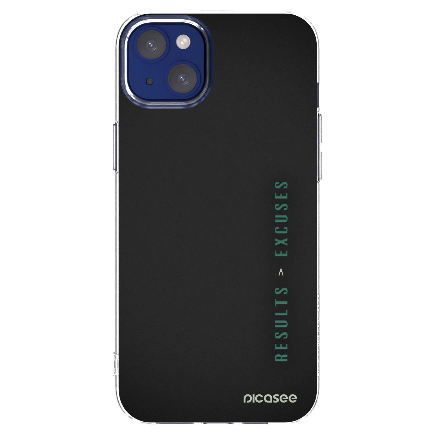 Picasee διαφανής θήκη σιλικόνης Apple iPhone 14 Plus - Results x Excuses