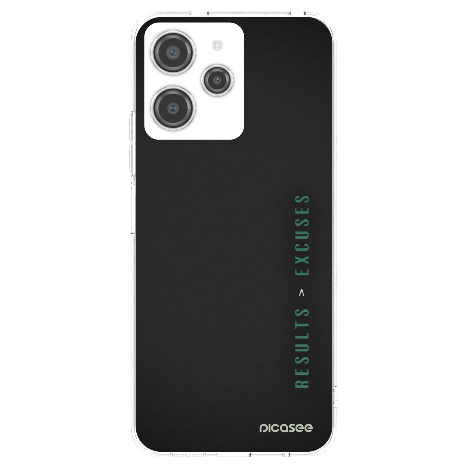 Picasee διαφανής θήκη σιλικόνης Xiaomi Redmi 12 4G - Results x Excuses