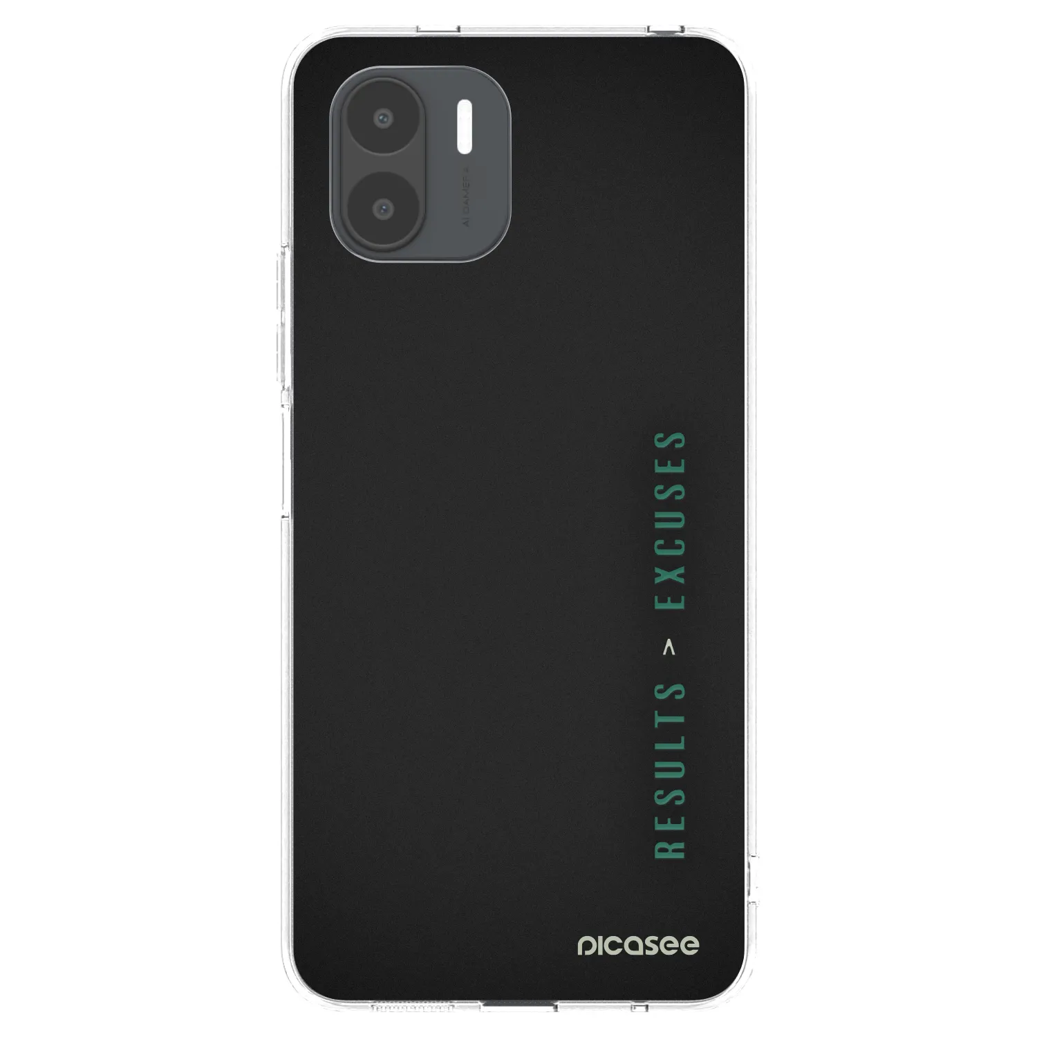Picasee διαφανής θήκη σιλικόνης Xiaomi Redmi A2 - Results x Excuses