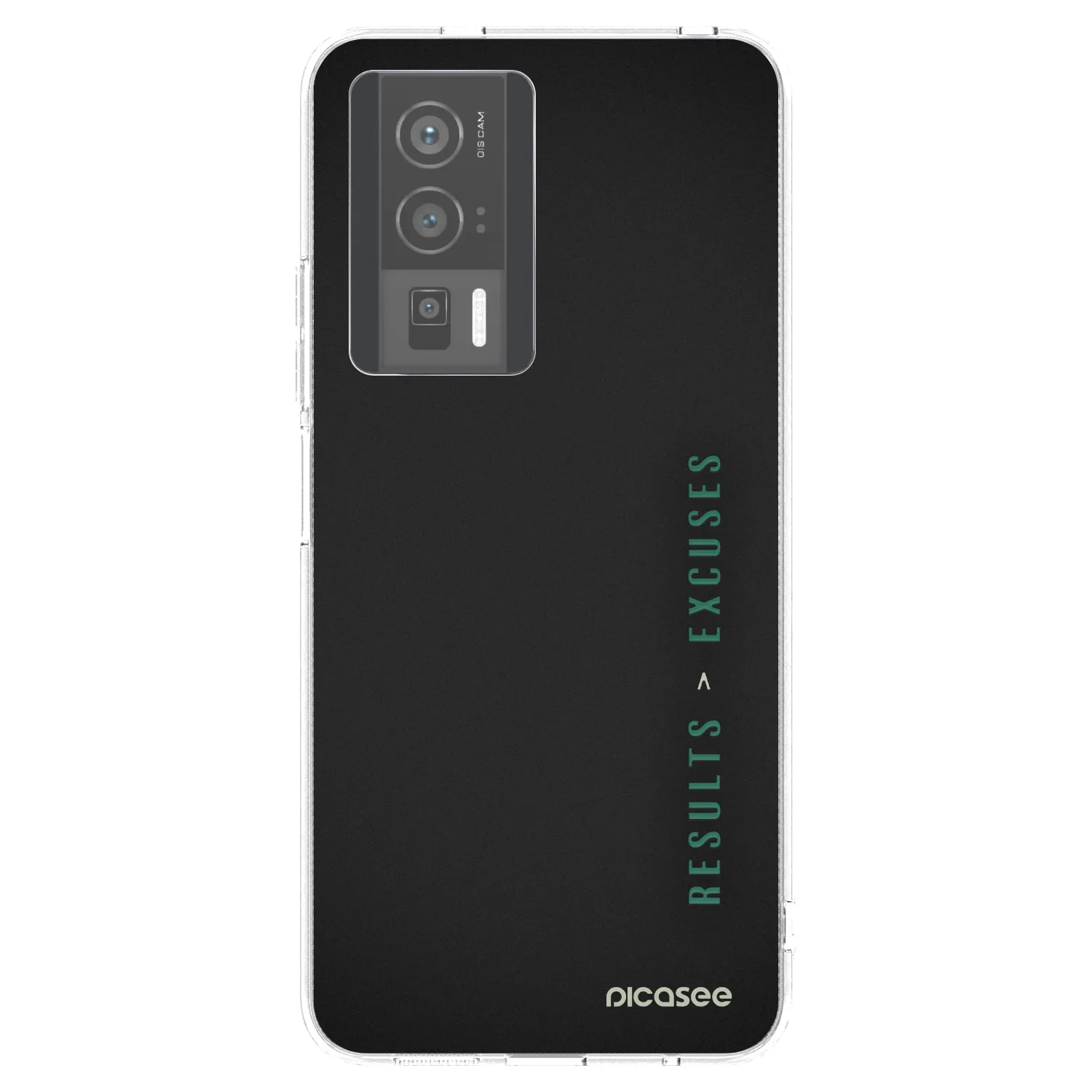 Picasee διαφανής θήκη σιλικόνης Xiaomi Poco F5 Pro 5G - Results x Excuses