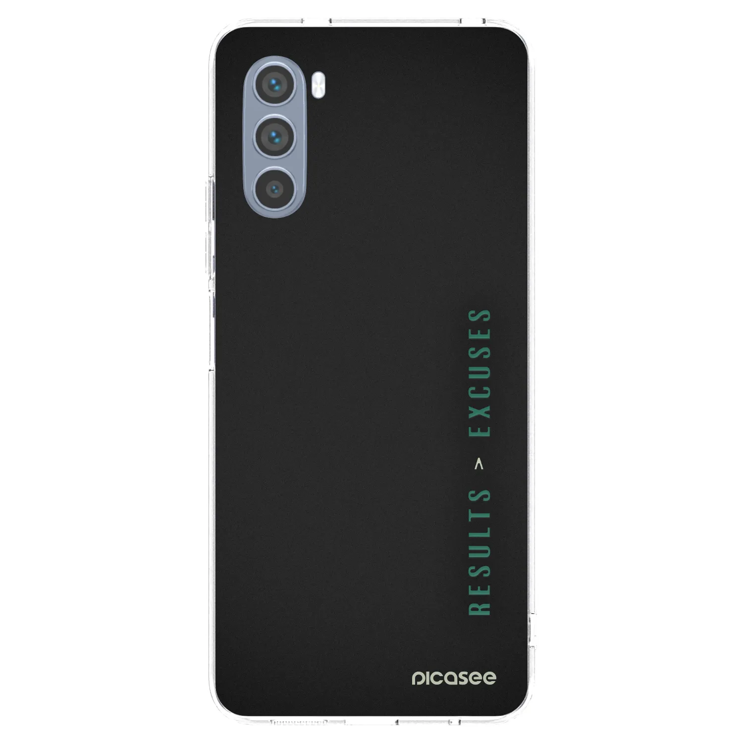 Picasee διαφανής θήκη σιλικόνης Motorola Moto G62 - Results x Excuses