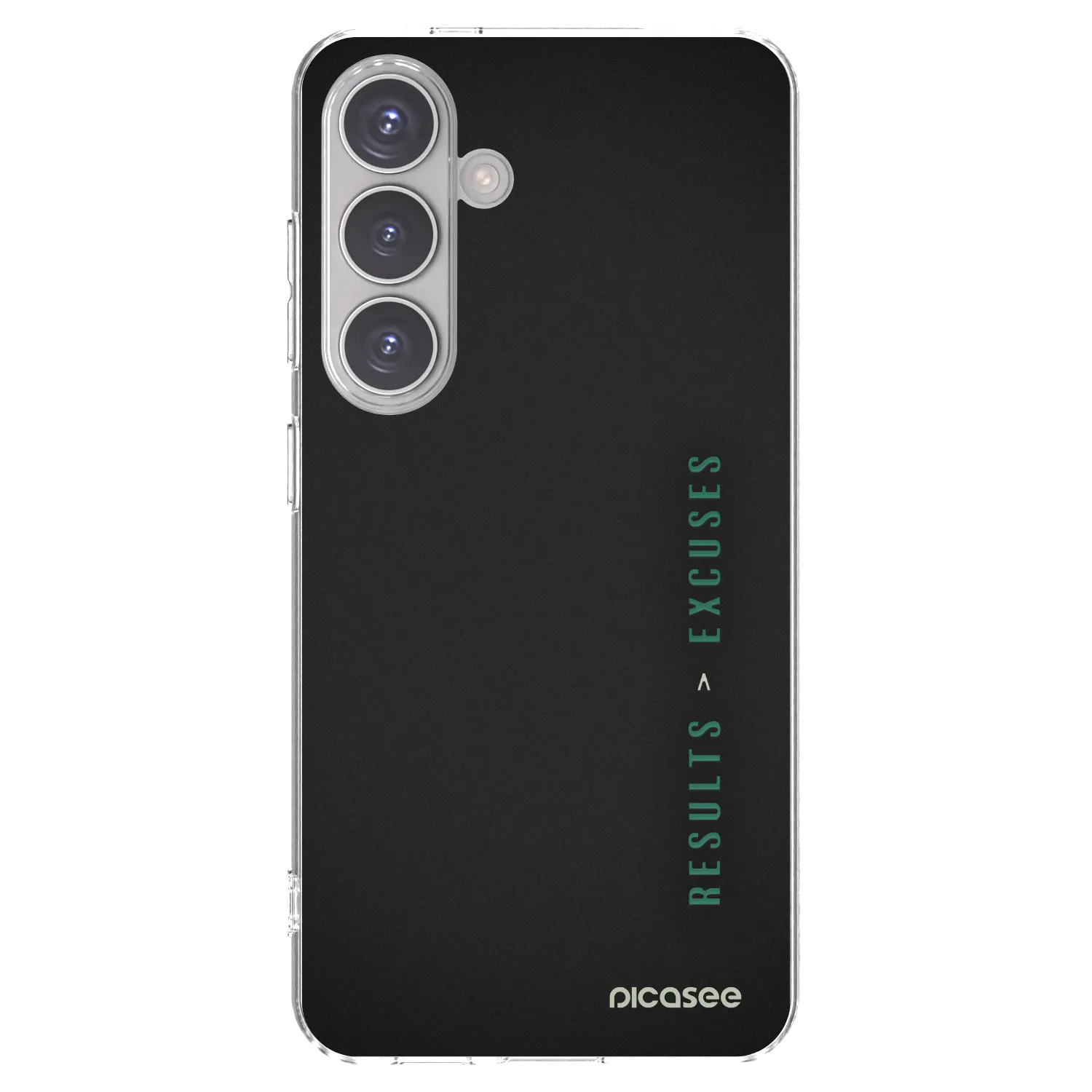 Picasee διαφανής θήκη σιλικόνης Samsung Galaxy S24 S921B 5G - Results x Excuses
