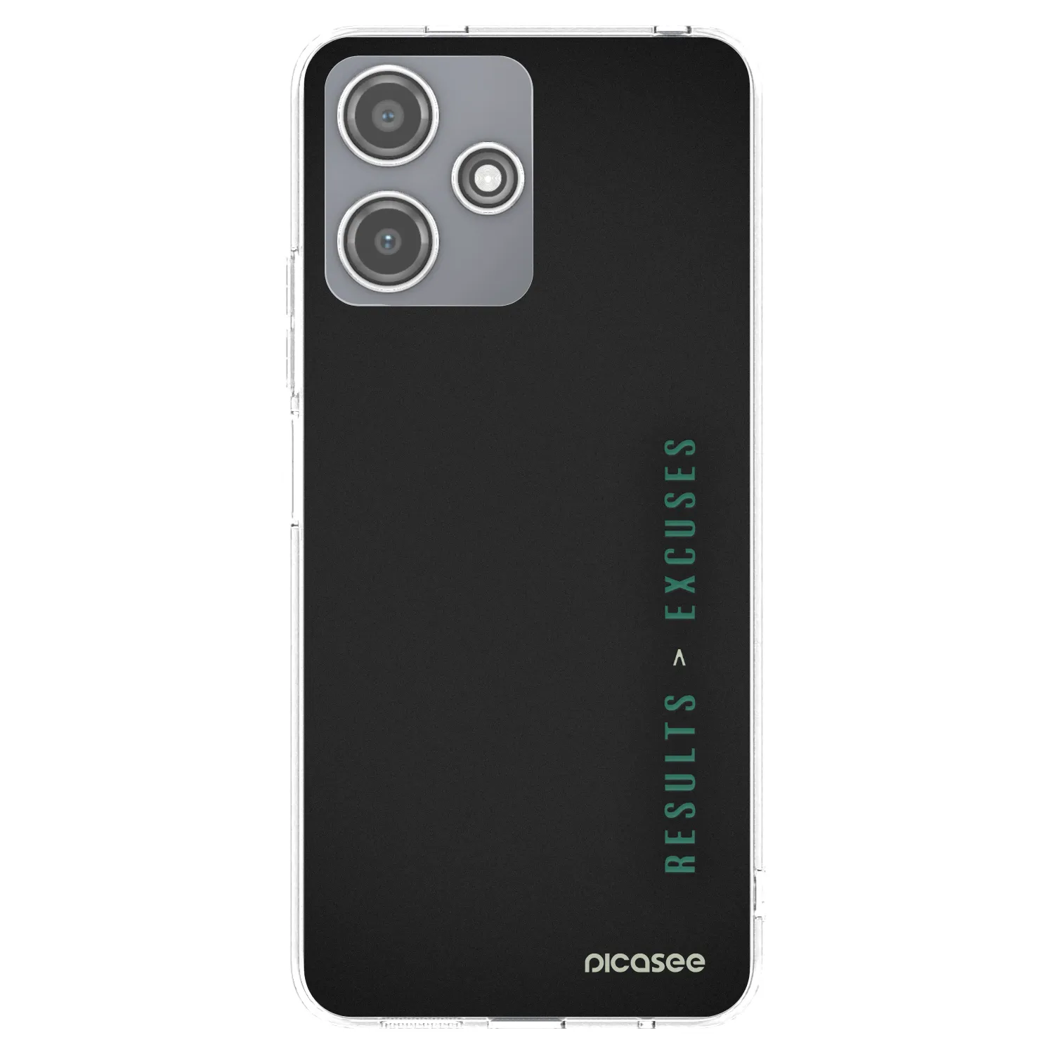 Picasee διαφανής θήκη σιλικόνης Xiaomi Redmi 12 5G - Results x Excuses