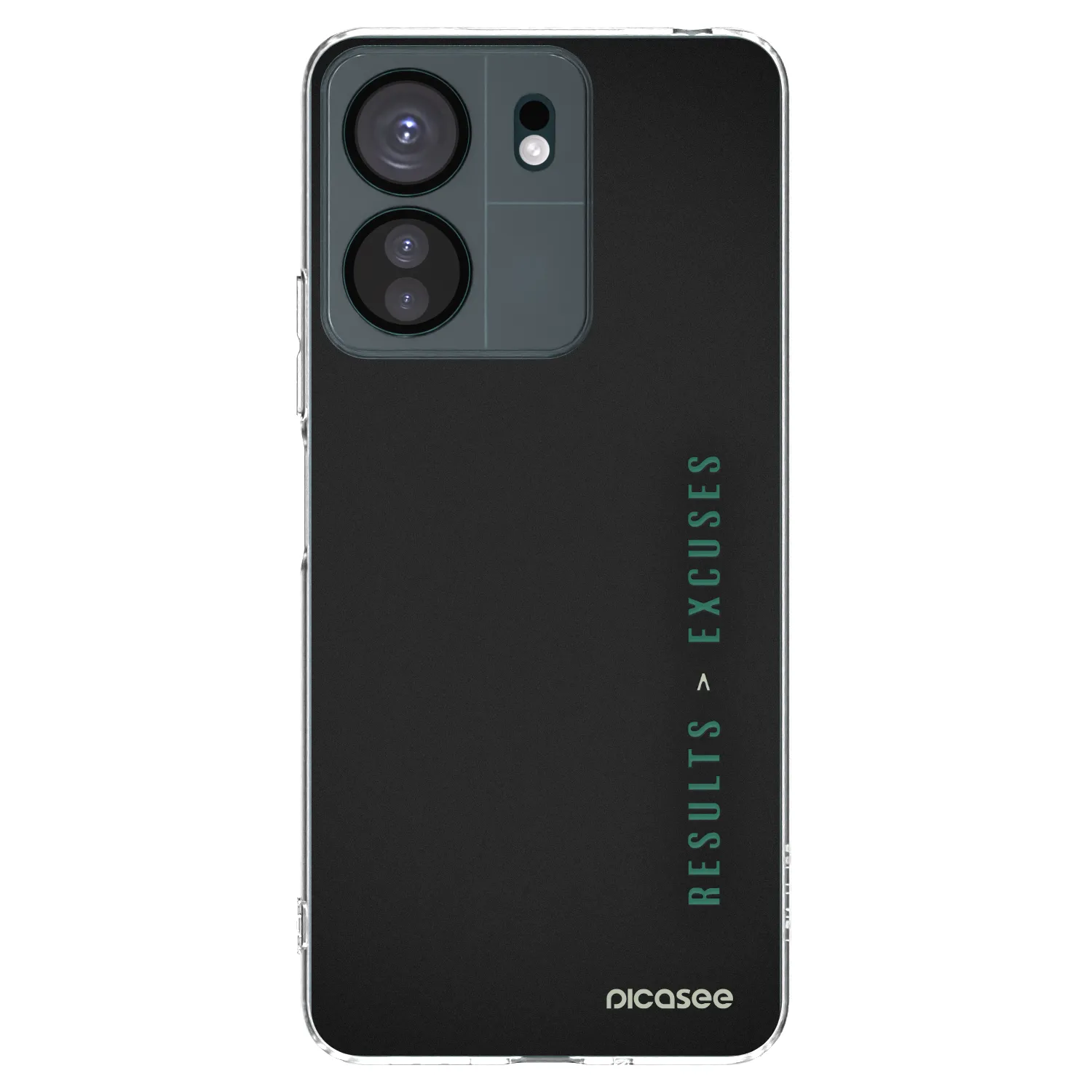 Picasee διαφανής θήκη σιλικόνης Xiaomi Redmi 13C 4G - Results x Excuses