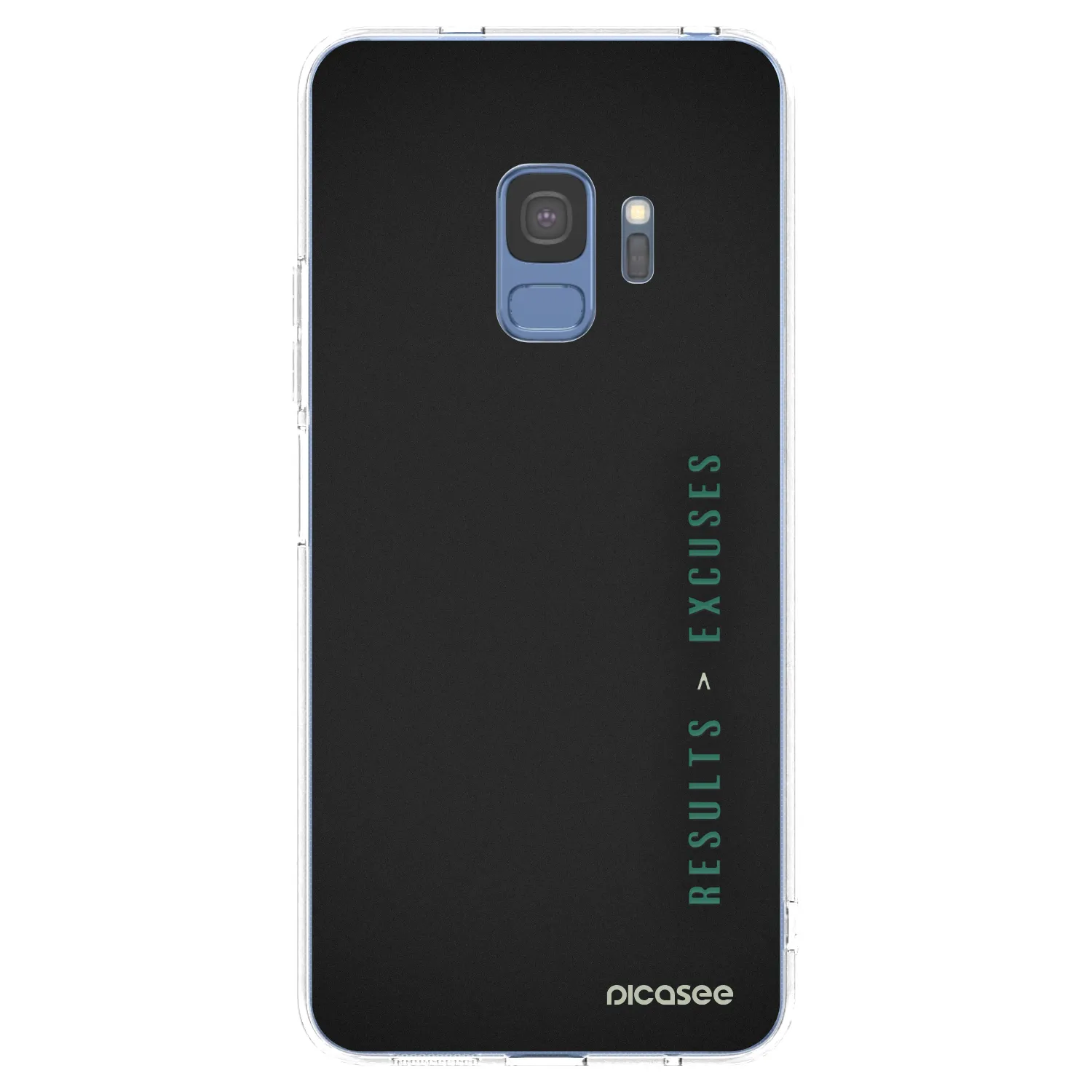Picasee διαφανής θήκη σιλικόνης Samsung Galaxy S9 G960F - Results x Excuses