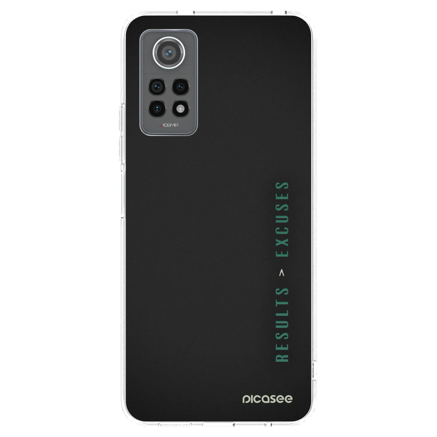 Picasee διαφανής θήκη σιλικόνης Xiaomi Redmi Note 12 Pro 4G - Results x Excuses