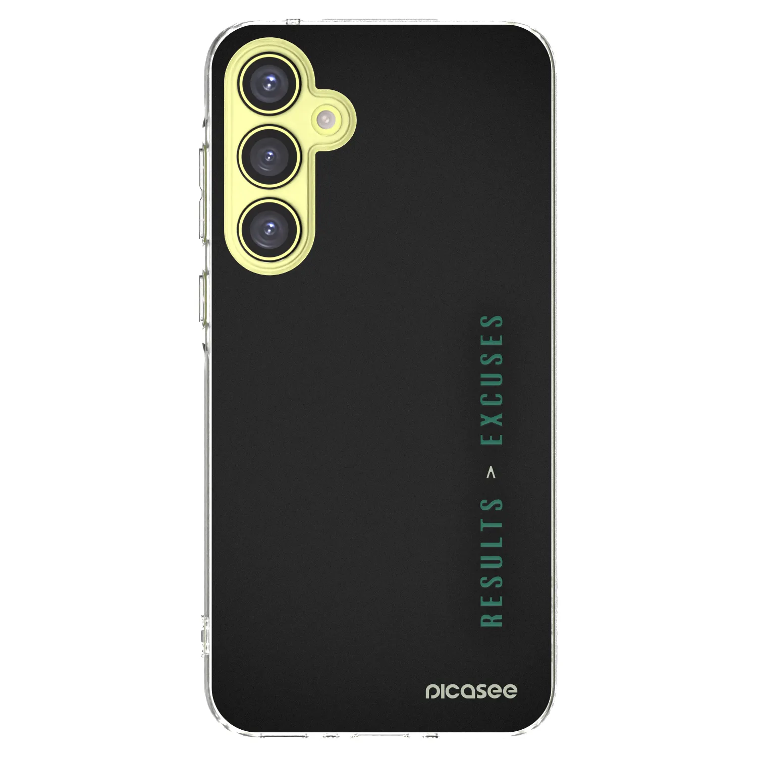 Picasee διαφανής θήκη σιλικόνης Samsung Galaxy A35 5G A356B - Results x Excuses