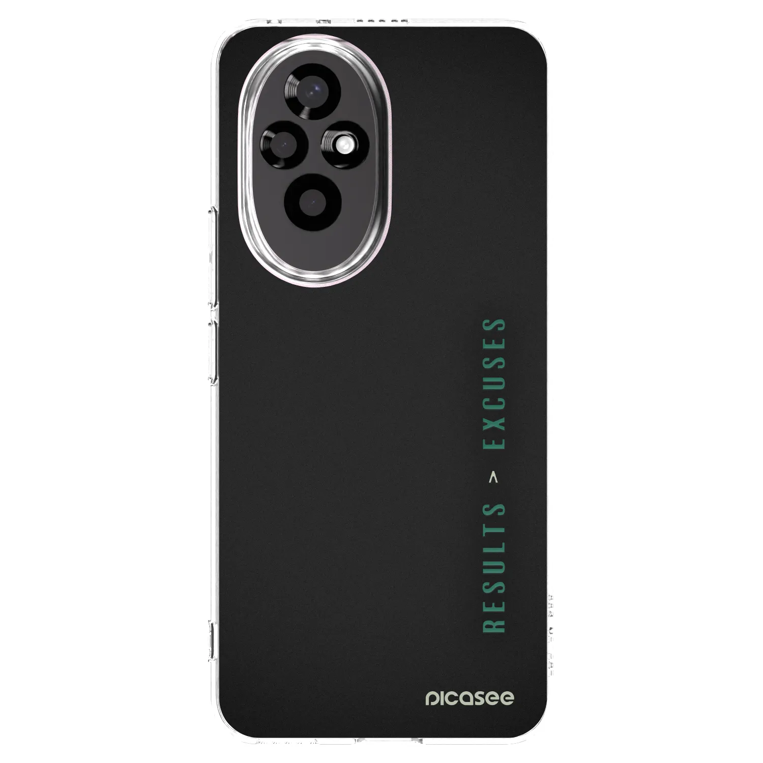 Picasee διαφανής θήκη σιλικόνης Honor 200 Pro 5G - Results x Excuses