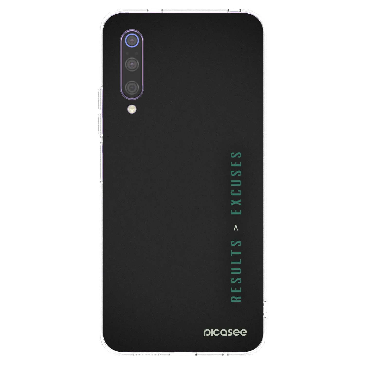 Picasee διαφανής θήκη σιλικόνης Xiaomi Mi 9 - Results x Excuses