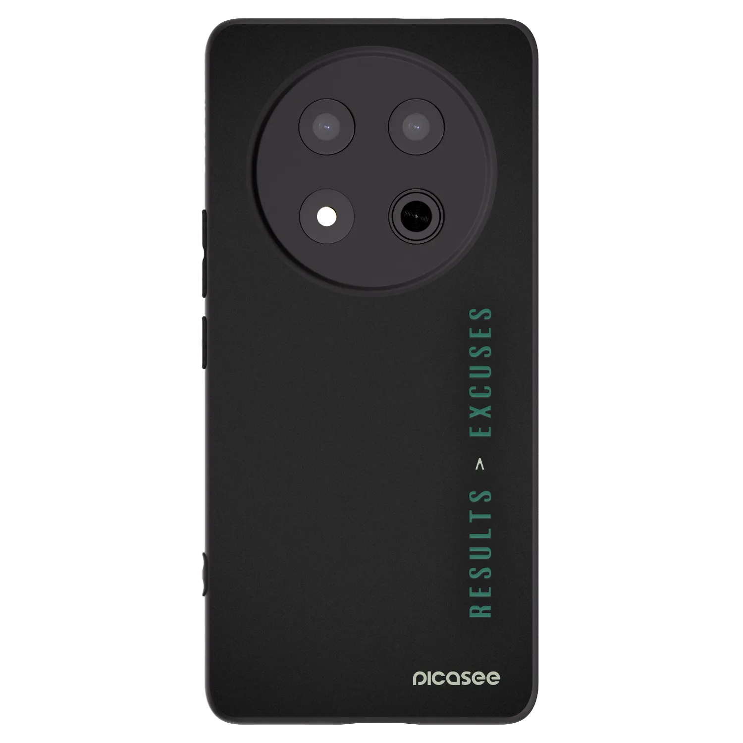Picasee Μαύρη θήκη σιλικόνης για Honor Magic7 Lite 5G - Results x Excuses