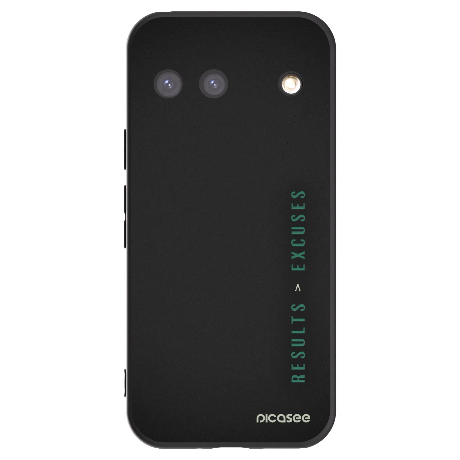 Picasee Μαύρη θήκη σιλικόνης για Google Pixel 9 - Results x Excuses