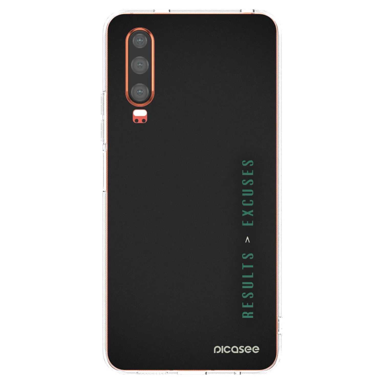 Picasee διαφανής θήκη σιλικόνης Huawei P30 - Results x Excuses