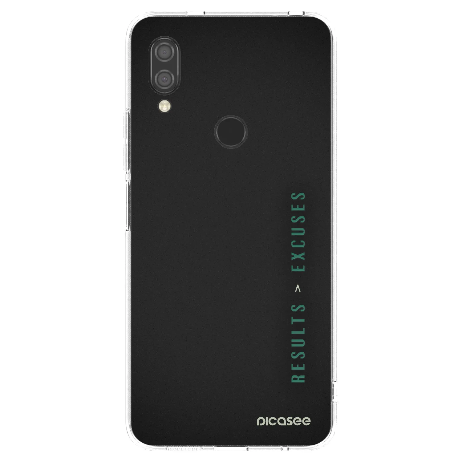 Picasee διαφανής θήκη σιλικόνης Xiaomi Redmi 7 - Results x Excuses