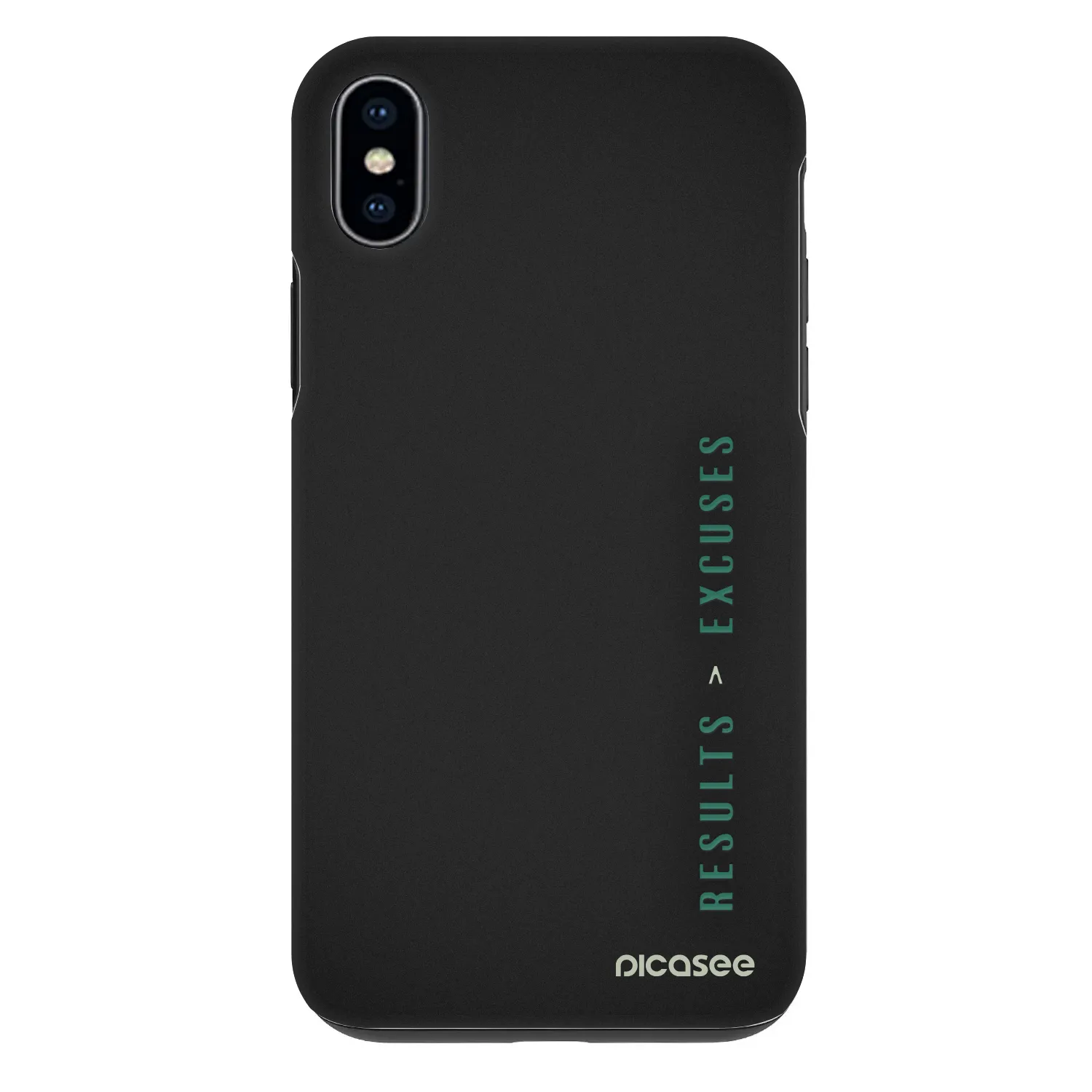 Picasee Fashion Case για Apple iPhone XS Max - Results x Excuses