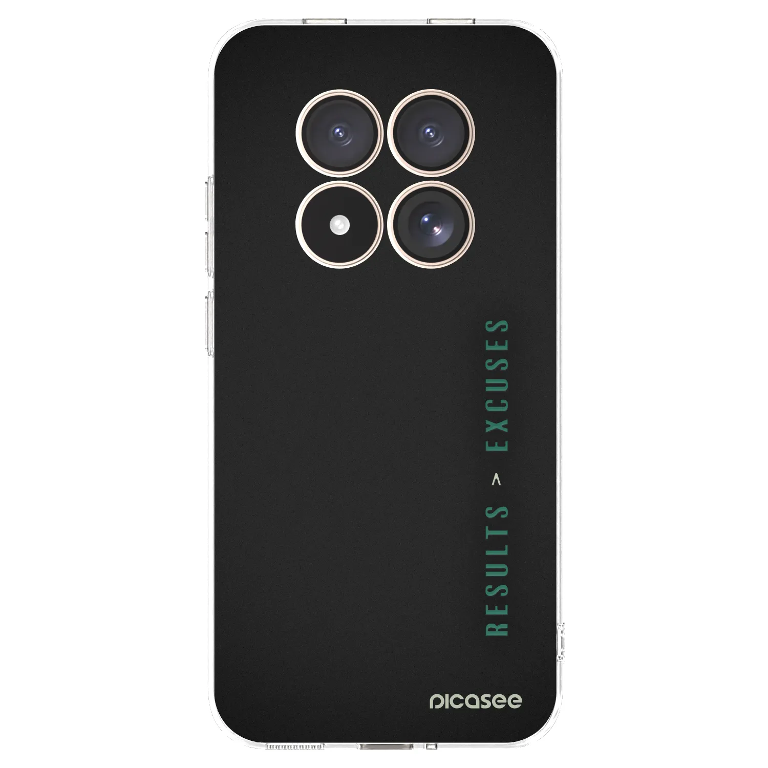 Picasee διαφανής θήκη σιλικόνης Xiaomi Redmi Note 15 Pro 4G - Results x Excuses