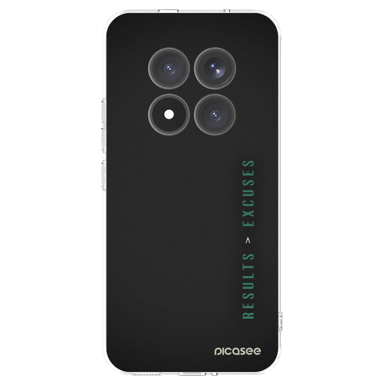 Picasee διαφανής θήκη σιλικόνης Xiaomi Redmi Note 15 Pro+ - Results x Excuses