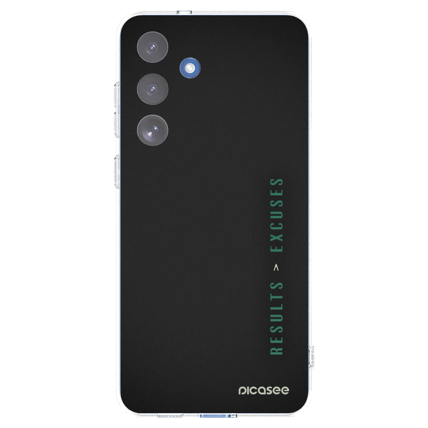 Picasee διαφανής θήκη σιλικόνης Samsung Galaxy S25 FE 5G - Results x Excuses