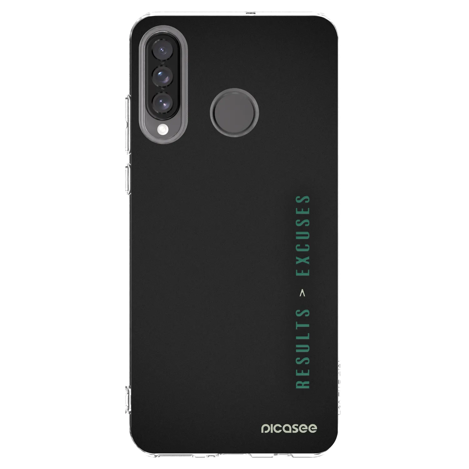 Picasee διαφανής θήκη σιλικόνης Huawei P30 Lite - Results x Excuses