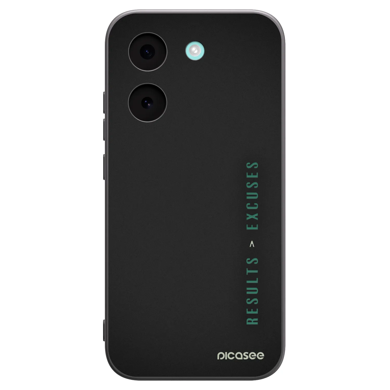 Picasee Μαύρη θήκη σιλικόνης για Xiaomi Poco X8 Pro - Results x Excuses