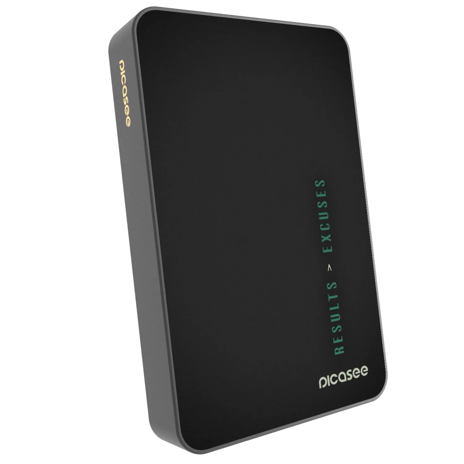 Picasee Powerbank με MagSafe 10 000 mAh Γκρί - Results x Excuses