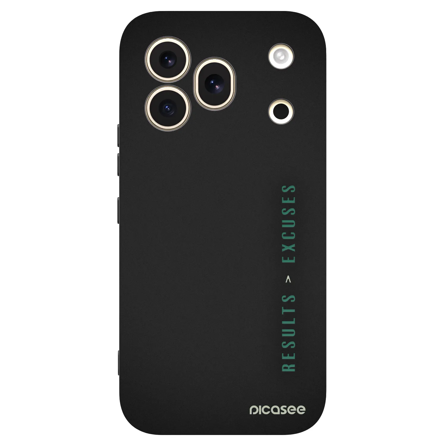 Picasee Μαύρη θήκη σιλικόνης για Honor 600 Pro - Results x Excuses