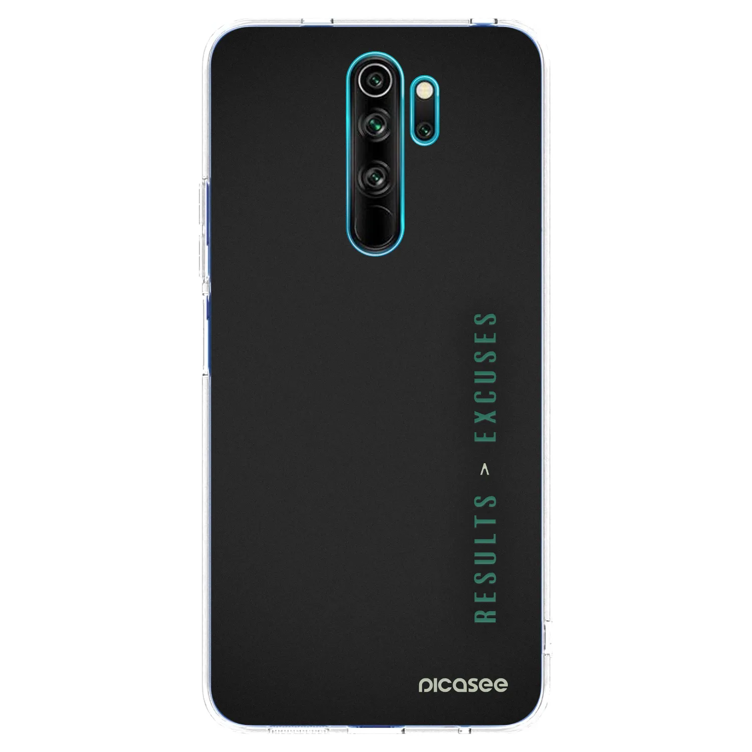Picasee διαφανής θήκη σιλικόνης Xiaomi Redmi Note 8 Pro - Results x Excuses