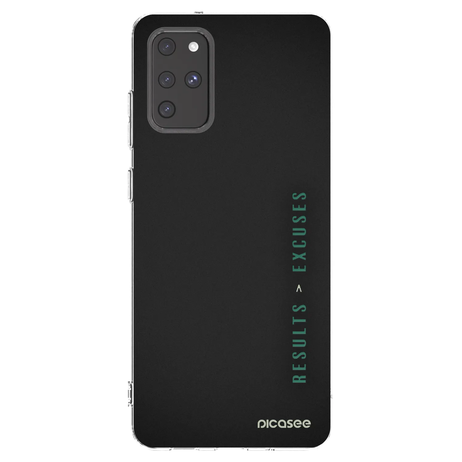 Picasee διαφανής θήκη σιλικόνης Samsung Galaxy S20+ G985F - Results x Excuses