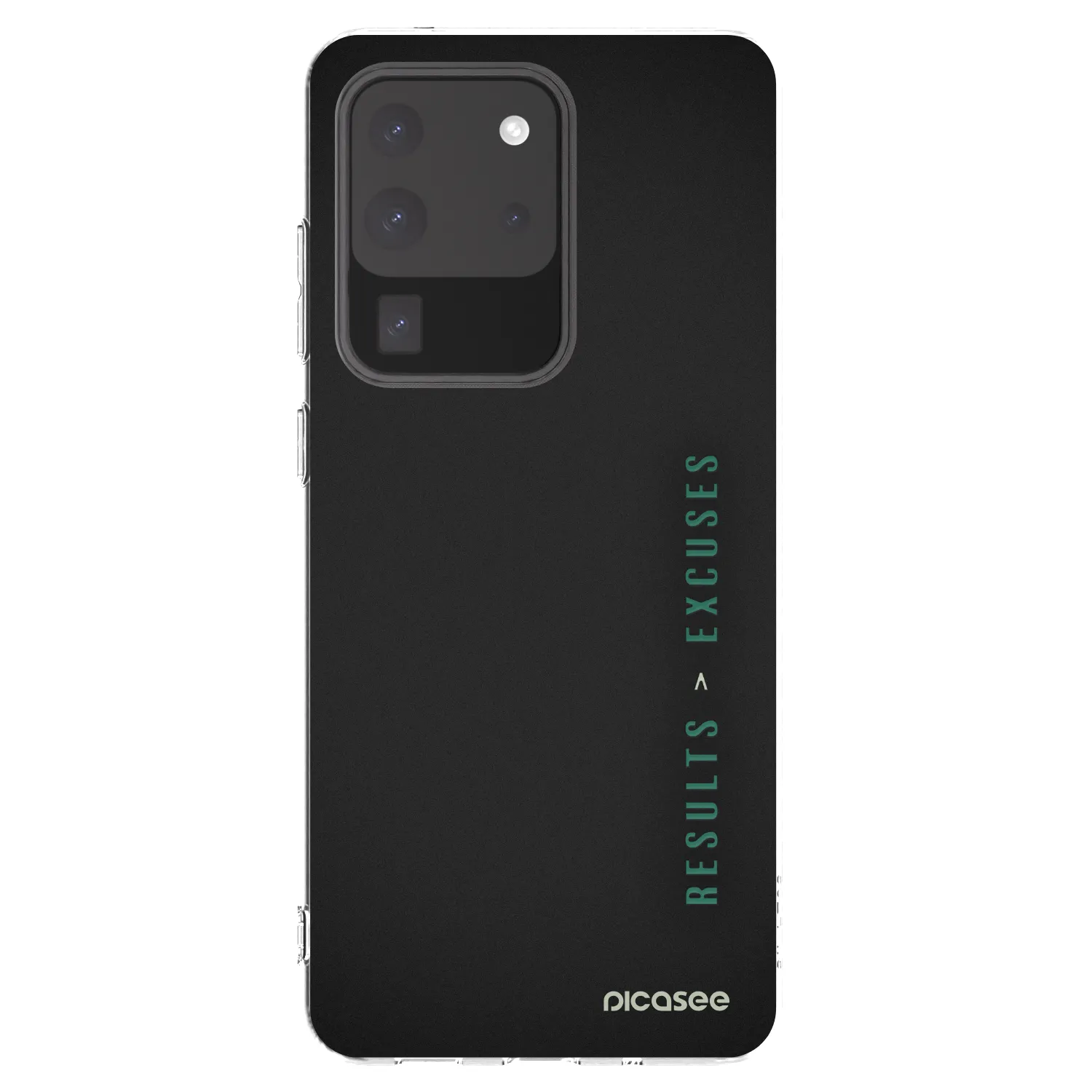 Picasee διαφανής θήκη σιλικόνης Samsung Galaxy S20 Ultra 5G G988F - Results x Excuses