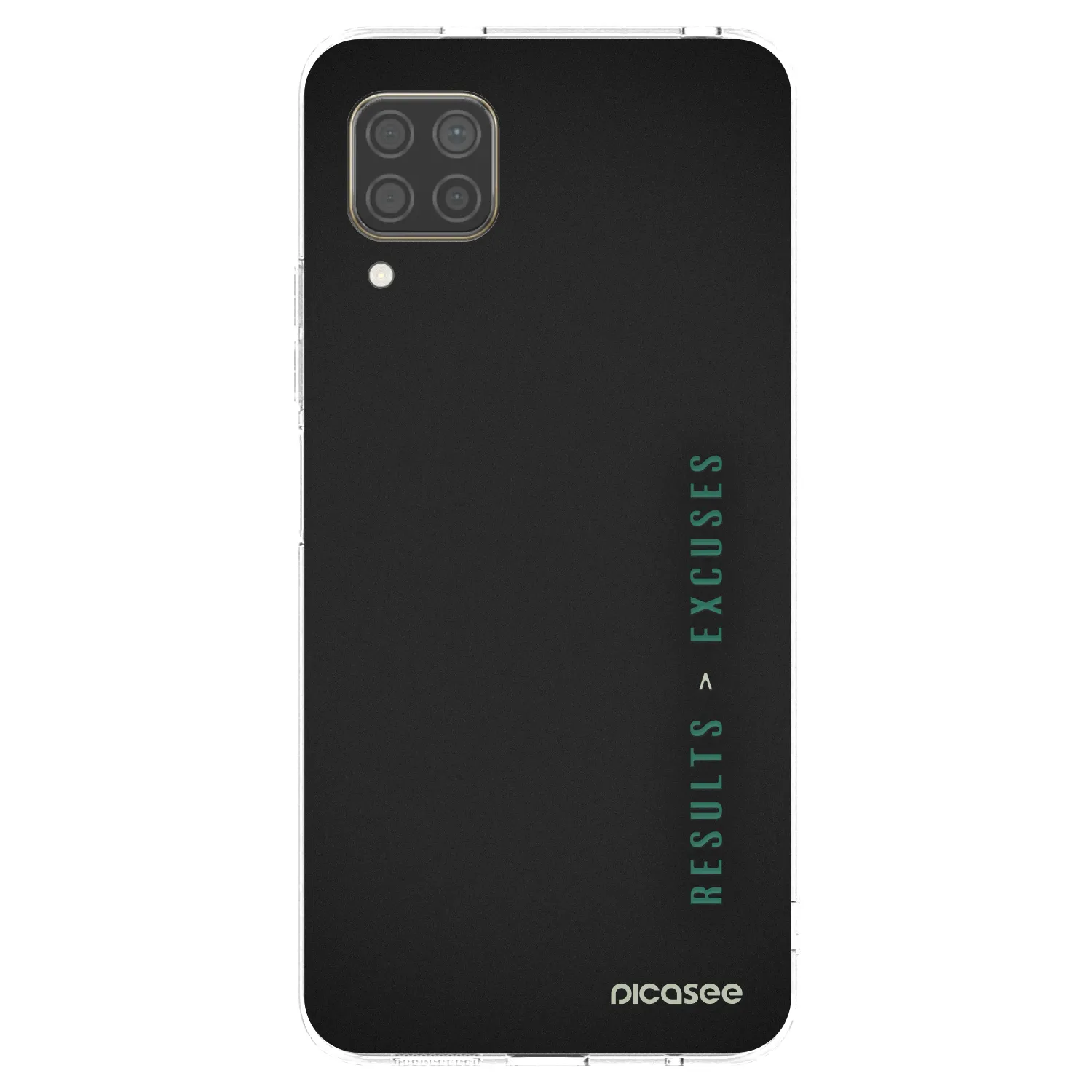 Picasee διαφανής θήκη σιλικόνης Huawei P40 Lite - Results x Excuses