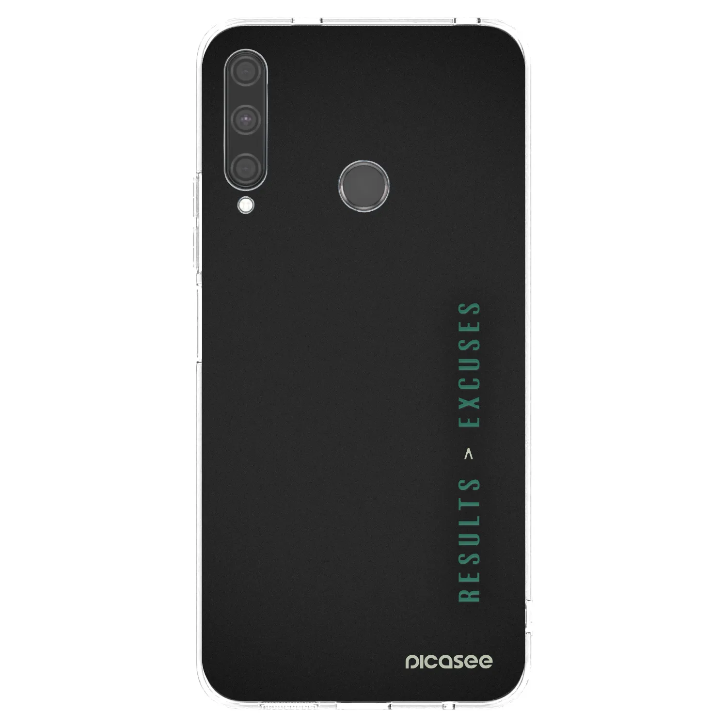 Picasee διαφανής θήκη σιλικόνης Huawei P40 Lite E - Results x Excuses