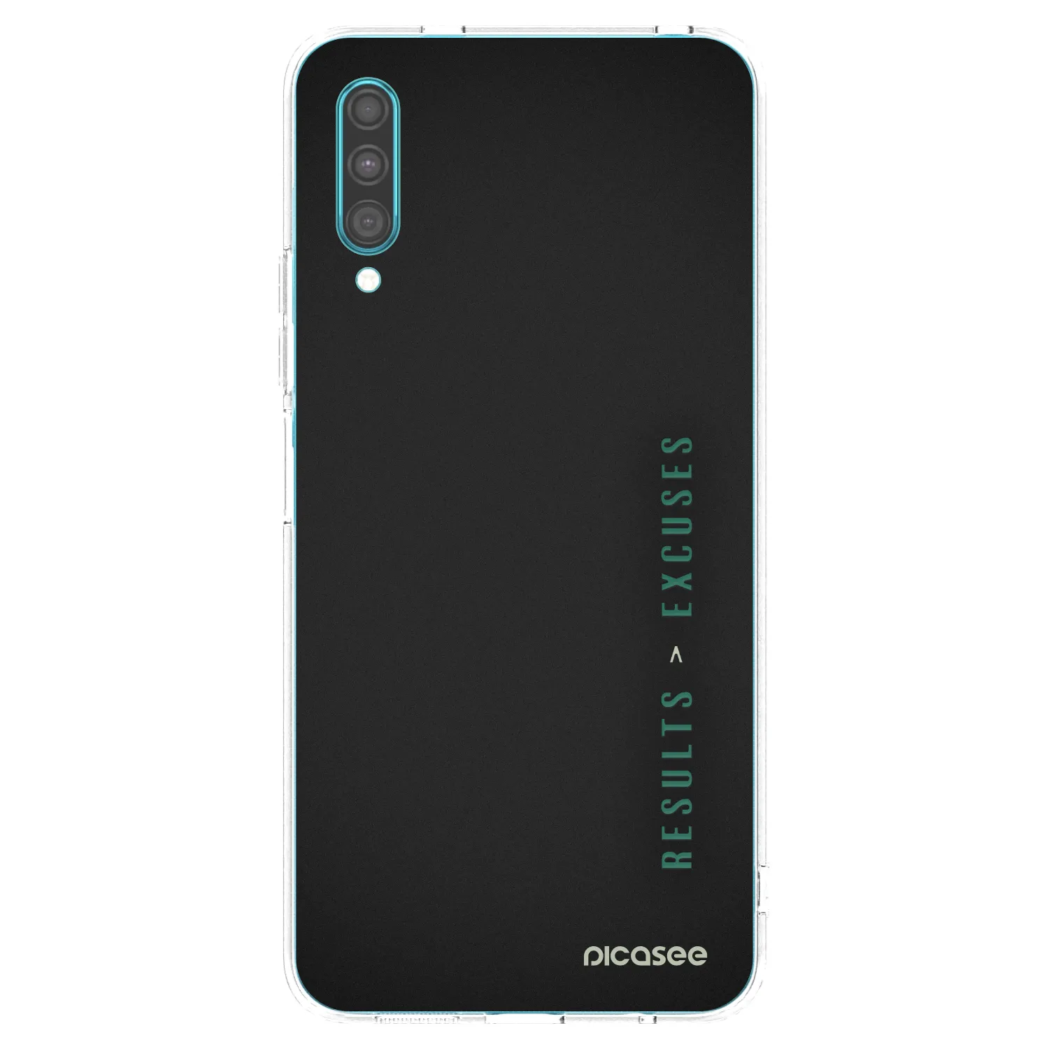 Picasee διαφανής θήκη σιλικόνης Samsung Galaxy A30s A307F - Results x Excuses
