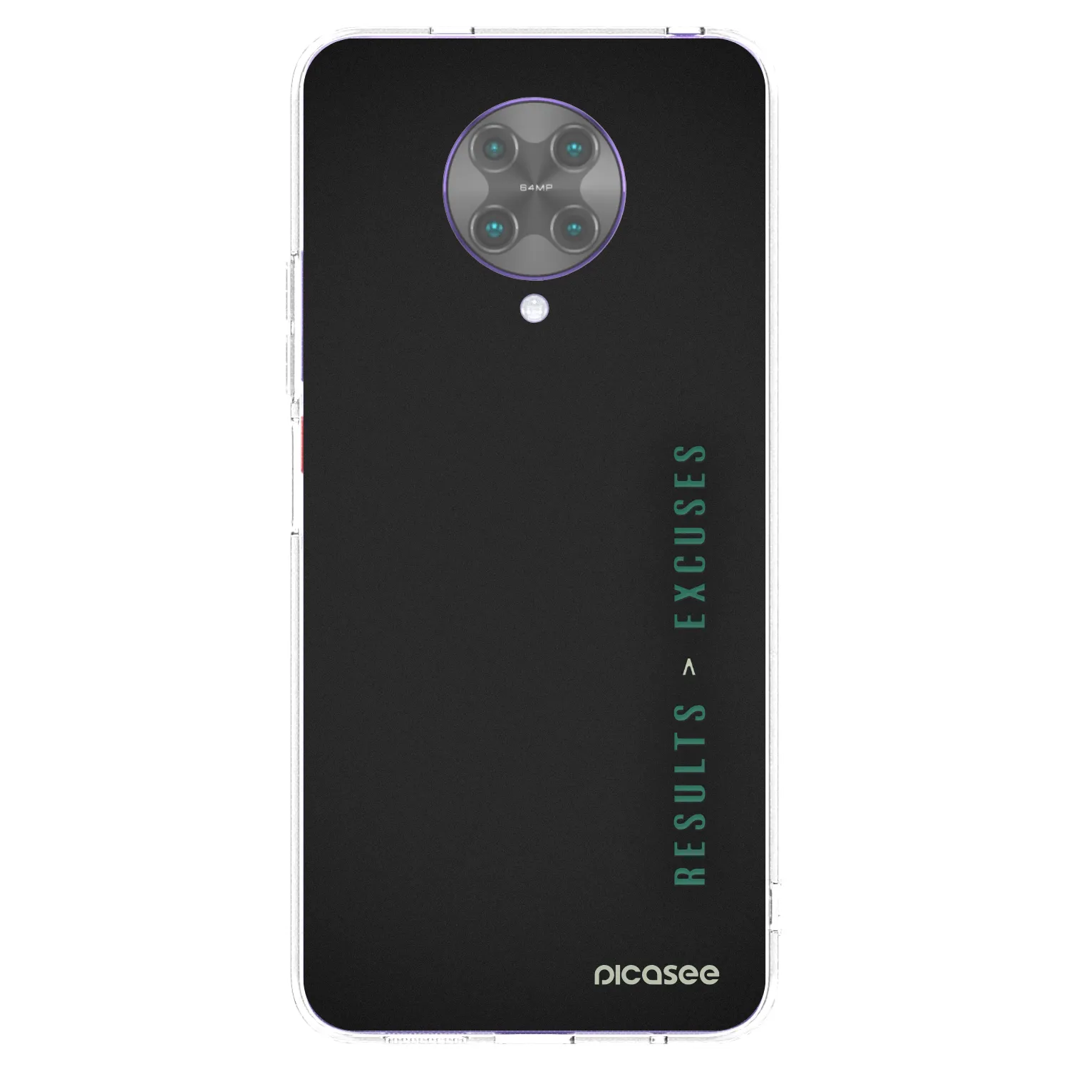 Picasee διαφανής θήκη σιλικόνης Xiaomi Poco F2 Pro - Results x Excuses