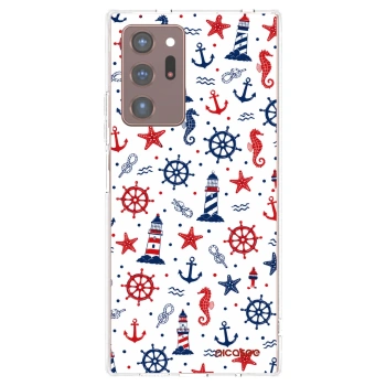 Picasee διαφανής θήκη σιλικόνης Samsung Galaxy Note 20 Ultra - Sailor Vibes