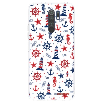 Picasee διαφανής θήκη σιλικόνης Xiaomi Redmi 9 - Sailor Vibes