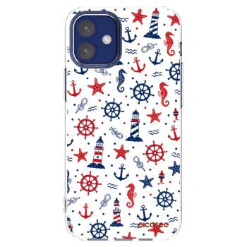 Picasee διαφανής θήκη σιλικόνης Apple iPhone 12 mini - Sailor Vibes