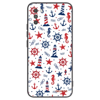 Picasee Μαύρη θήκη σιλικόνης για Xiaomi Poco M3 - Sailor Vibes
