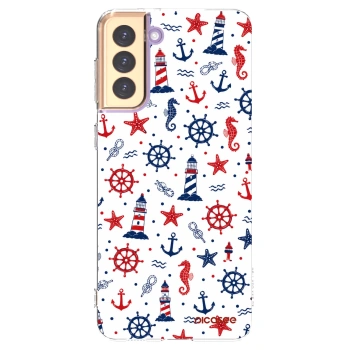 Picasee διαφανής θήκη σιλικόνης Samsung Galaxy S21+ 5G G996F - Sailor Vibes
