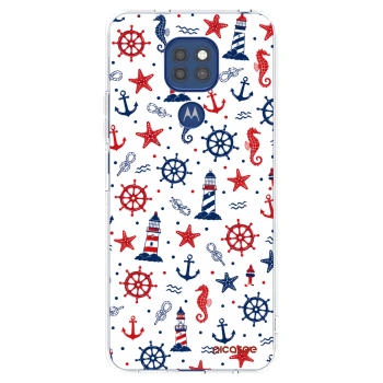 Picasee διαφανής θήκη σιλικόνης Motorola Moto G9 Play - Sailor Vibes