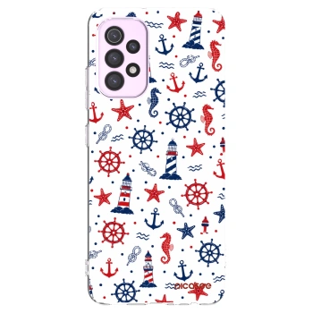 Picasee διαφανής θήκη σιλικόνης Samsung Galaxy A32 5G A326B - Sailor Vibes