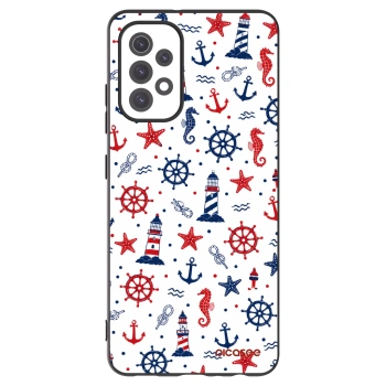 Picasee Μαύρη θήκη σιλικόνης για Samsung Galaxy A32 5G A326B - Sailor Vibes