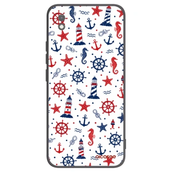 Picasee Μαύρη θήκη σιλικόνης για Xiaomi Redmi 9AT - Sailor Vibes