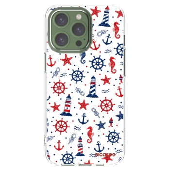 Picasee διαφανής θήκη σιλικόνης Apple iPhone 13 Pro - Sailor Vibes